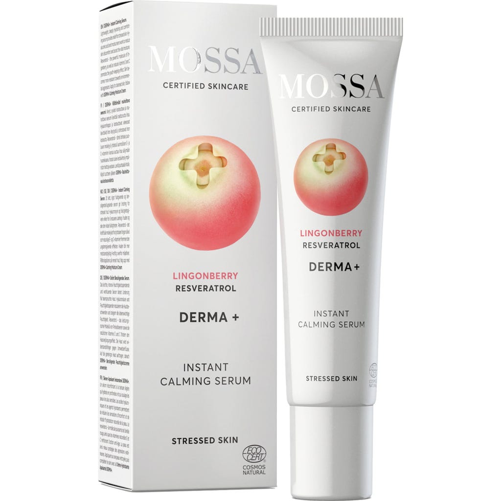 MOSSA Derma+ Instant Calming Serum, 30 ml - Ecco Verde Online Shop