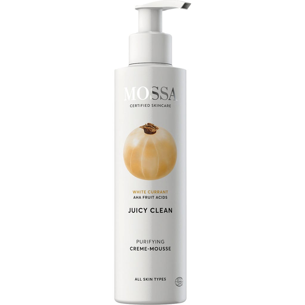 MOSSA Juicy Clean Purifying Creme Mousse, 190 ml - Ecco Verde