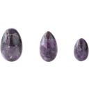 Lucid Moons Yoni Egg Amethyst Set - 1 Set