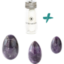 Lucid Moons Yoni Egg Amethyst Set - 1 Set