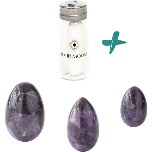 Amethyst egg top giode