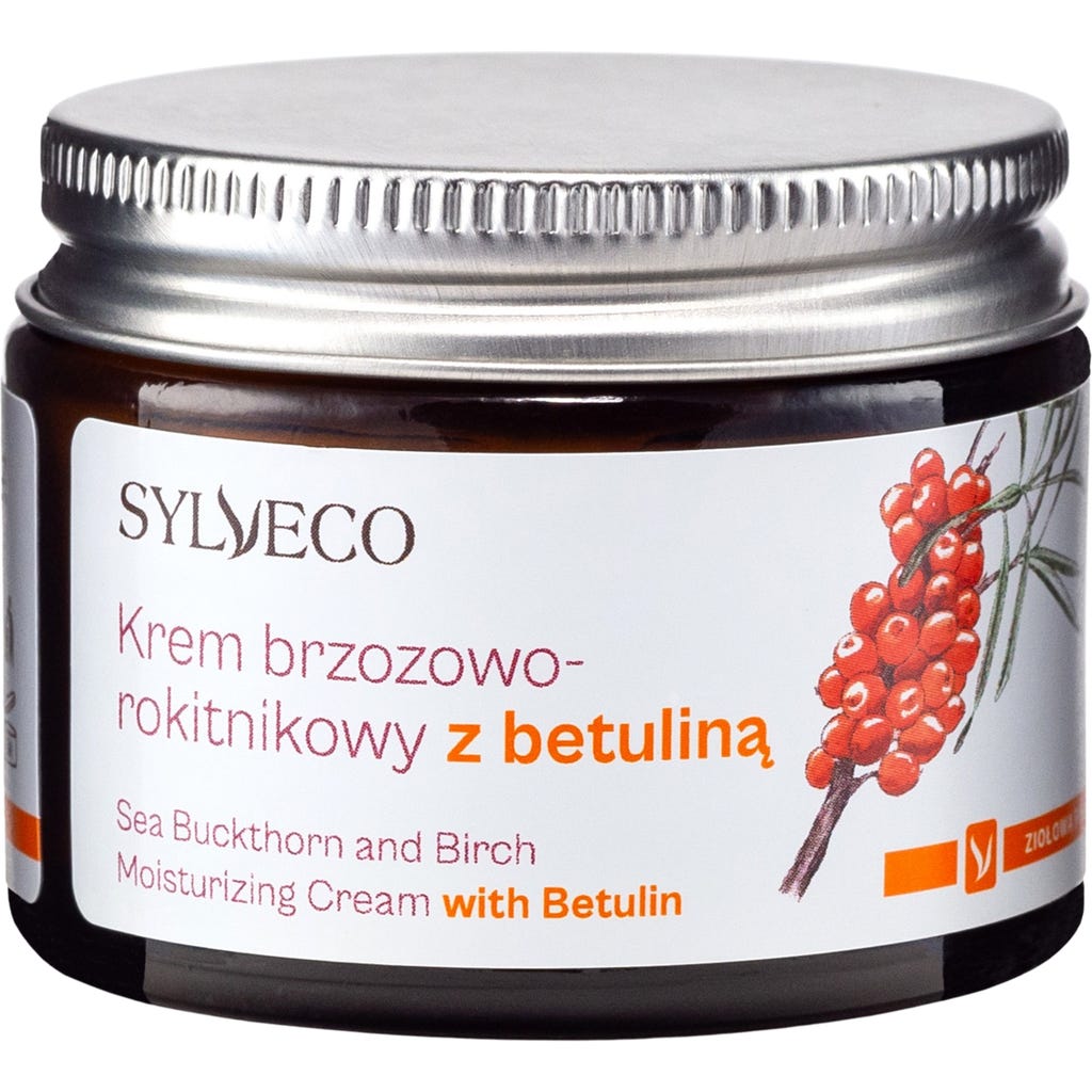 Sylveco Sea Buckthorn and Birch Moisturizing Cream with Betulin