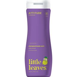 little leaves 2in1 Shampoo & Body Wash Vanilla & Pear - 473 ml