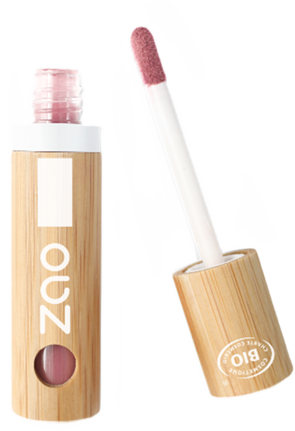 Zao Make up Color & Repulp Lip Oil - 041 Nude Pink