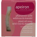 Apeiron Pflanzenöl-Seife Wildrose & Mandel - 100 g