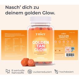 YUICY Golden Tan Glow - 60 rágótabletta