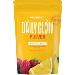 BRAINEFFECT DAILY GLOW Jauhe Vadelma - 135 g