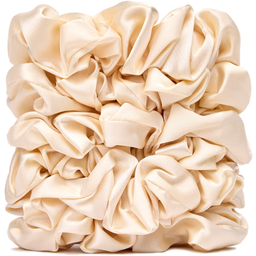 Satenaste Scrunchie gumice za lase - Big Size - nude