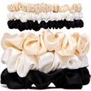 Veganboost Satenaste Scrunchie gumice za lase - Mix - 6 kos.