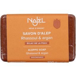 Najel Aleppo Soap with Argan Oil & Rhassoul - 100 g