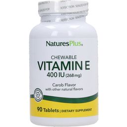 NaturesPlus Vitamin E 400 IU Kautabletten - 90 Kautabletten