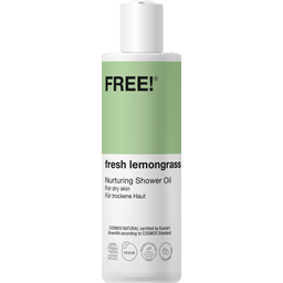 FREE! Organics Nurturing Shower Oil Fresh Lemongrass - 150 ml