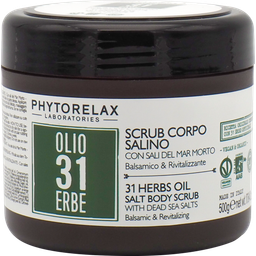 Scrub Corpo Salino Balsamico e Rivitalizzante - Olio 31 Erbe