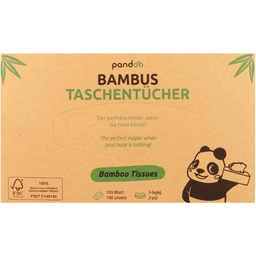 pandoo Taschentücher aus Bambus - 100 Stk