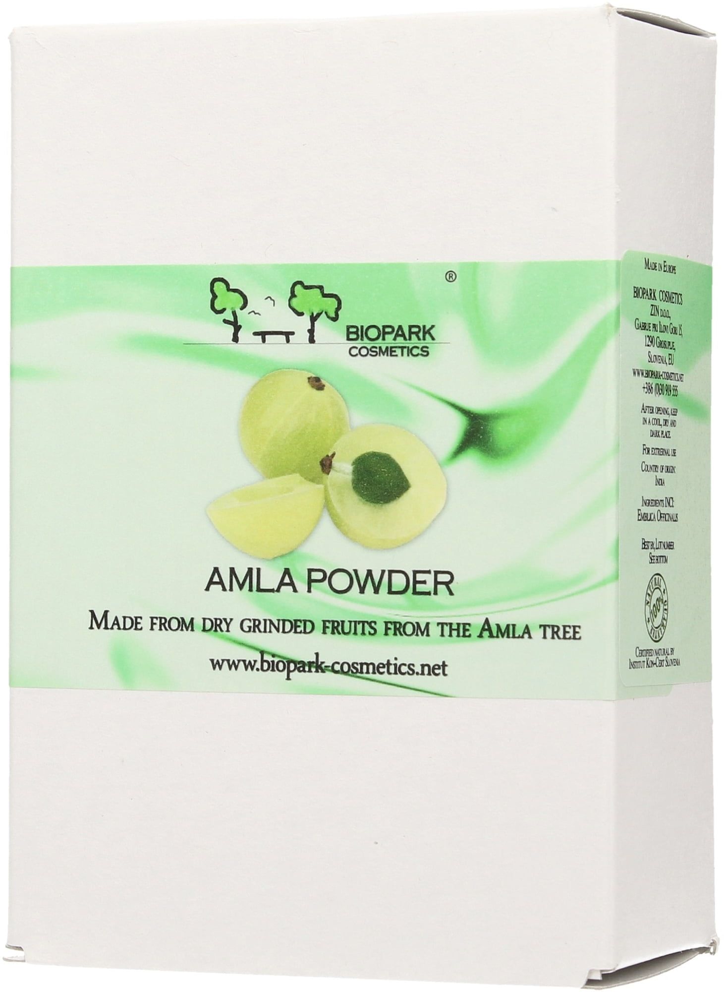 Biopark Cosmetics Amla Powder - 100 g