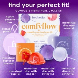 bodyotics Comfyflow Menstruatieset (Discs & Cup) - 5 Stuks