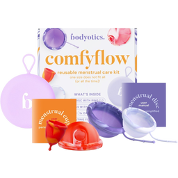 Comfyflow - Set per il Ciclo (Dischi e Coppetta) - 5 pz.