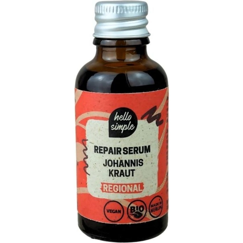 hello simple St. John's Wort Repair Serum, 30 ml - Ecco Verde Online Shop