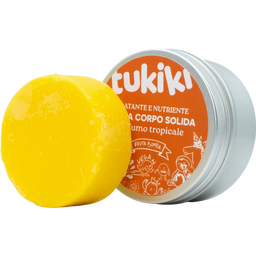 Crema Corpo Solida Idratante e Nutriente, Note Tropicali - Fruta Bomba - 60 g