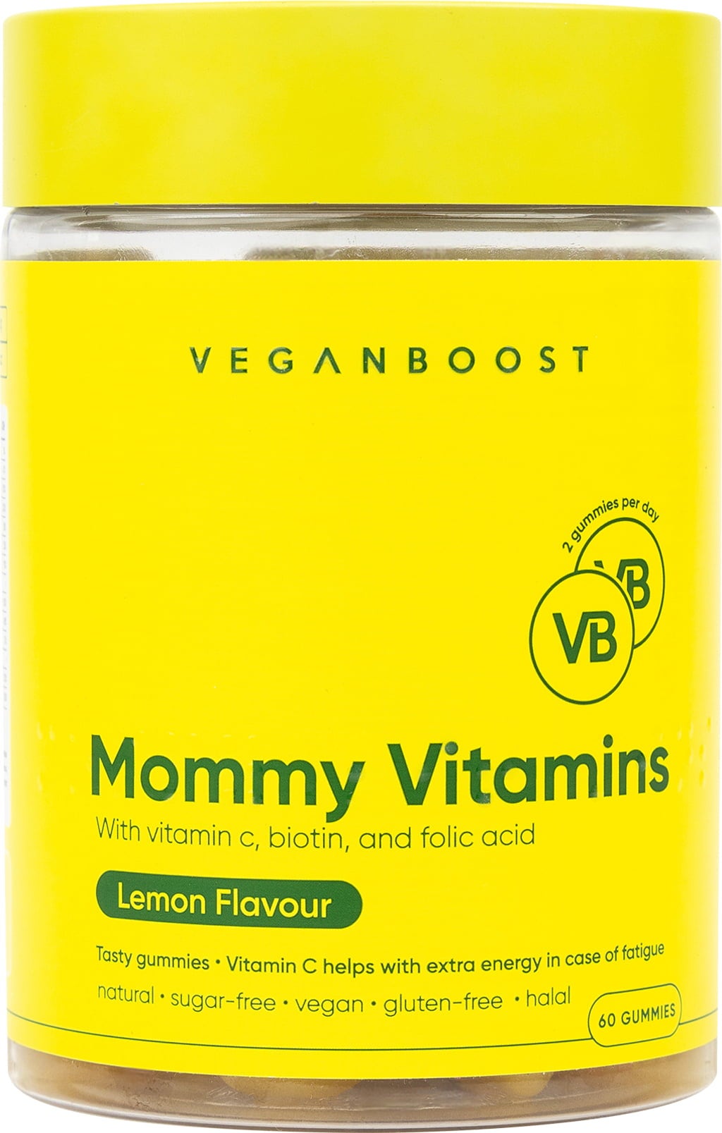 Veganboost Mommy Vitamins Tasty Gummies  - Lemon