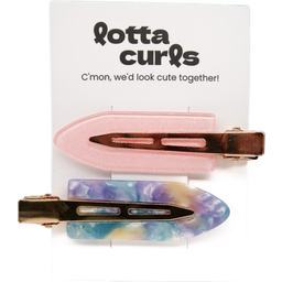 lotta curls Double Styling Clips - Little Glitter