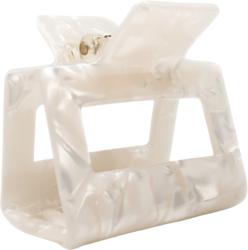 lotta curls Pince à Cheveux - white marble