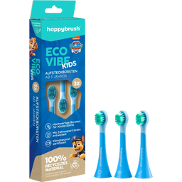 happybrush ECO VIBE Kids Aufsteckbürsten Paw Patrol - 1 Set