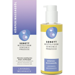 MISTELFORM SENSIBLE PROZESSE Lichaams- en massageolie - Lavendel-Wierook