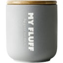 puremetics MY FLUFF Keramikgefäß - Lichtgrau