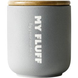 puremetics MY FLUFF Keramikgefäß - Lichtgrau