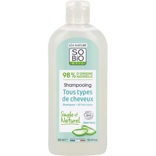 LA NATURE SO BiO tic Organic Aloe Vera Shampoo, 300 ml