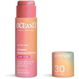 Attitude Oceanly PHYTO-SUN Lip Balm SPF30 - Baby Rose