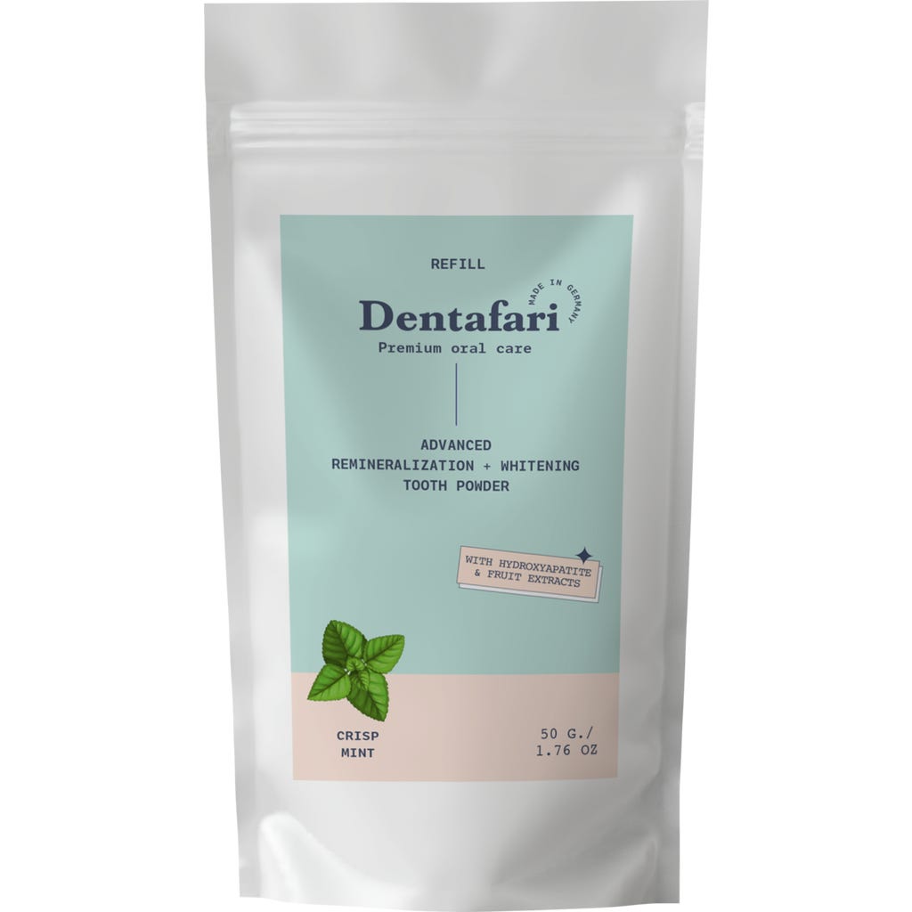 Dentafari Advanced Remineralization & Whitening Tooth Powder