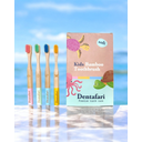 Children's Bamboo Toothbrush, 4-piece set - 1 set