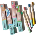 Children's Bamboo Toothbrush, 4-piece set - 1 set