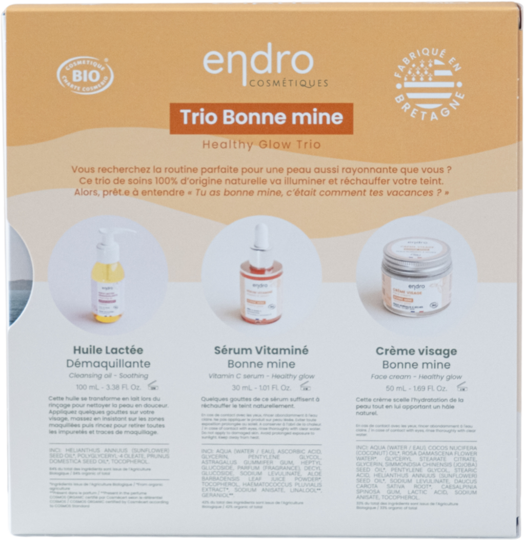 endro cosmétiques Trio Bonne Mine - 1 kit
