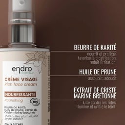 endro cosmétiques Crème Visage Nourrissante - 50 ml