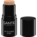 SANTE Naturkosmetik Lip to Cheek Stick - 02 Glow to go