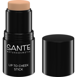 SANTE Naturkosmetik Lip to Cheek Stick - 02 Glow to go