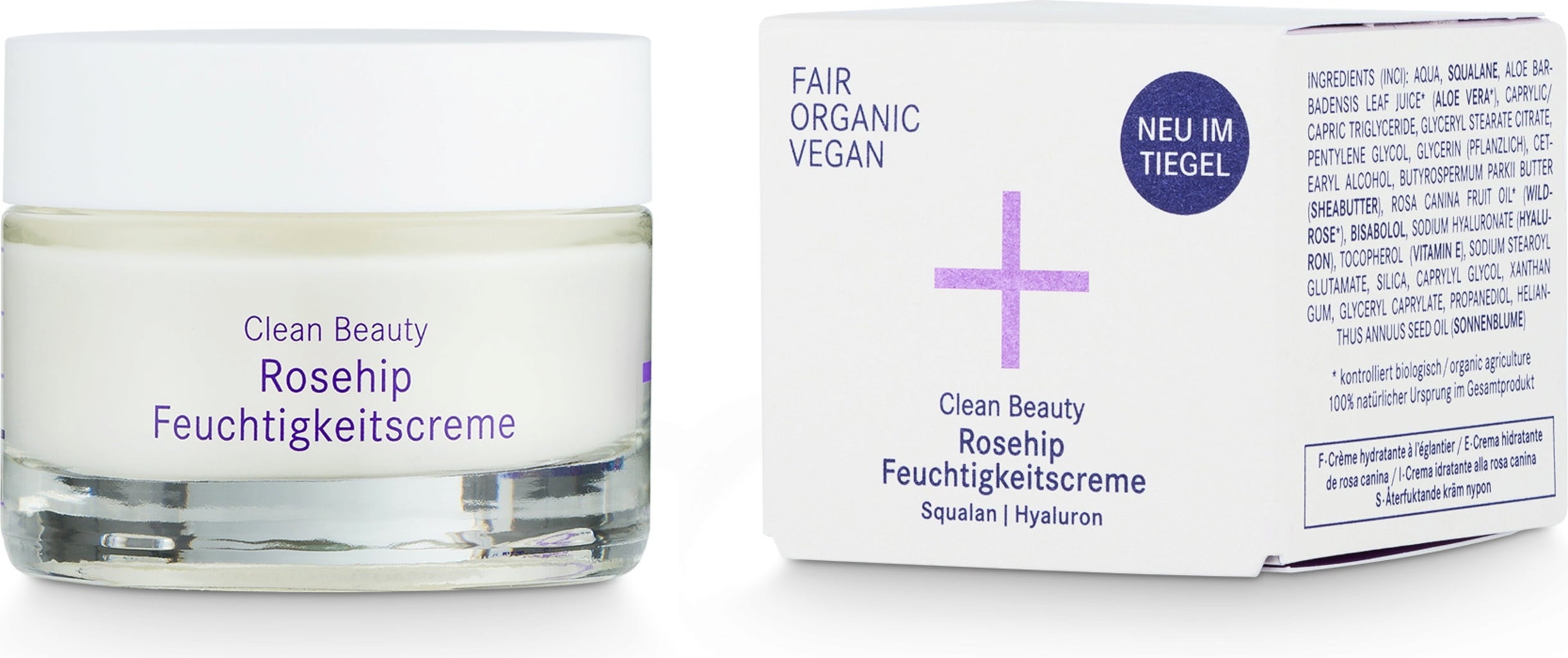i+m Clean Beauty Rosehip Moisturising Cream - 30 ml
