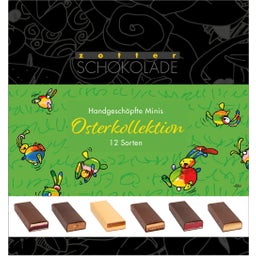 Zotter chocolade Paascollectie - 12 Soorten - 12 Stuks