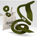 lotta curls Lockenband Original Velvet Set - Noble Olive