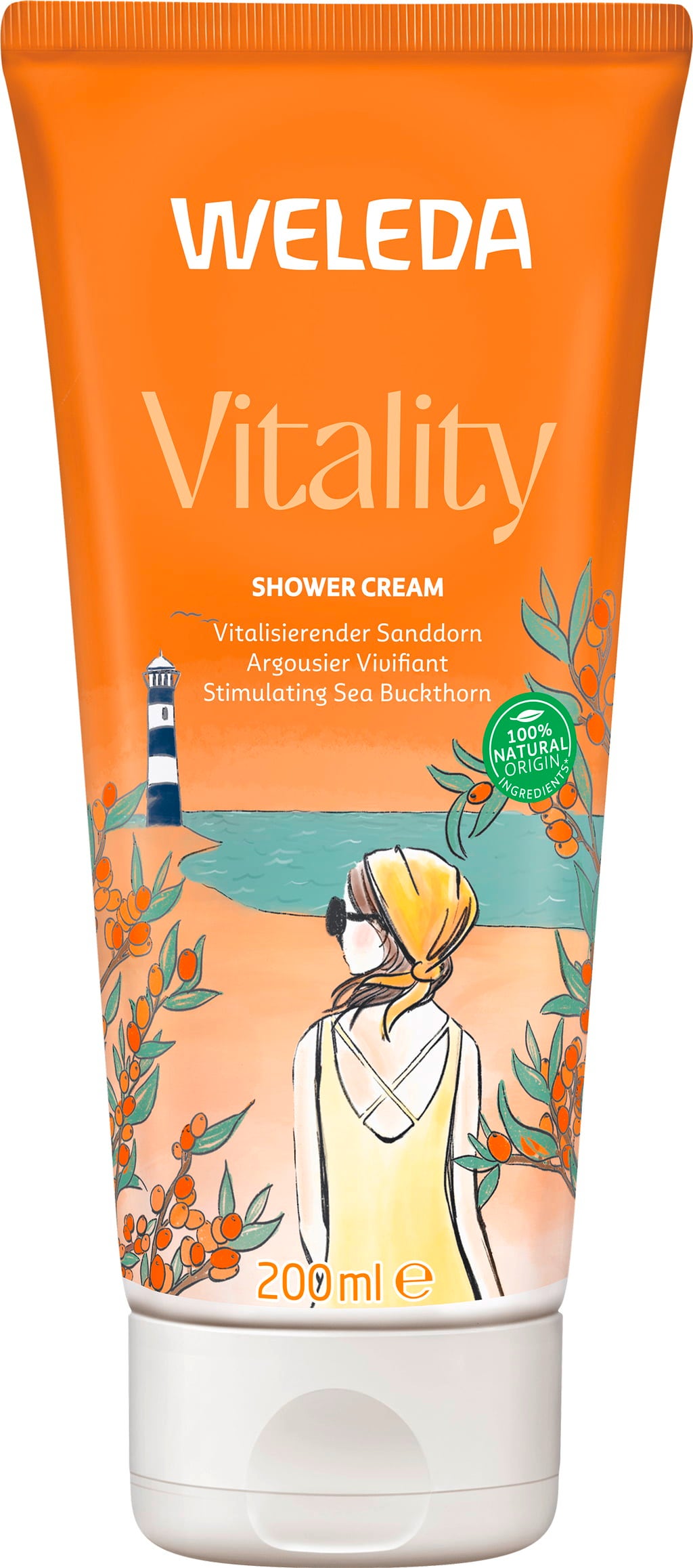 Weleda Vitality - Sea Buckthorn Shower Cream 
