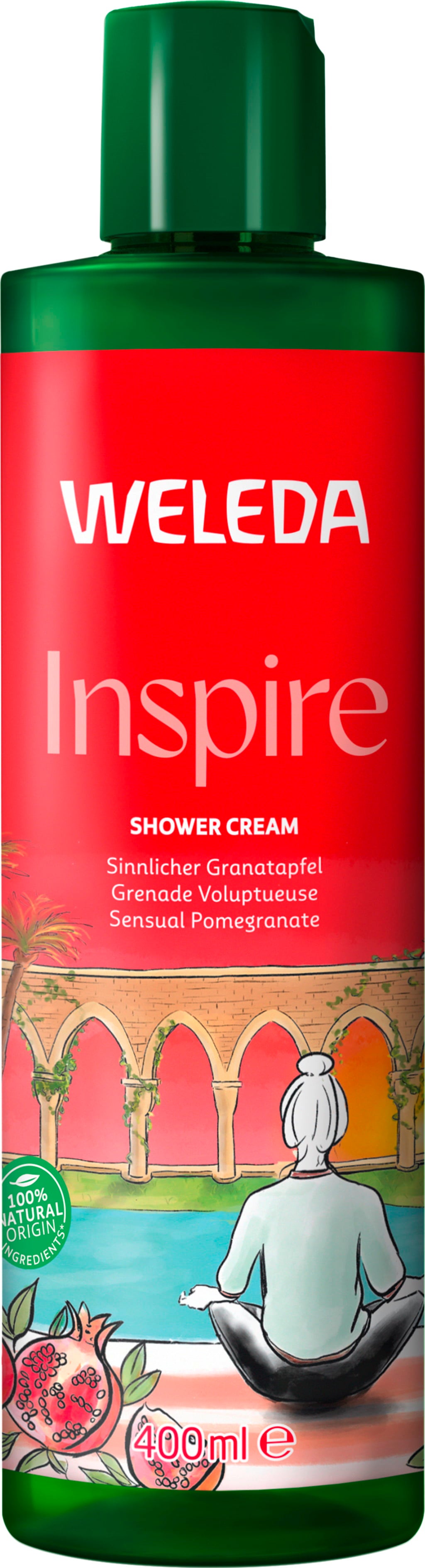 Weleda Inspire Shower Cream Granatapfel