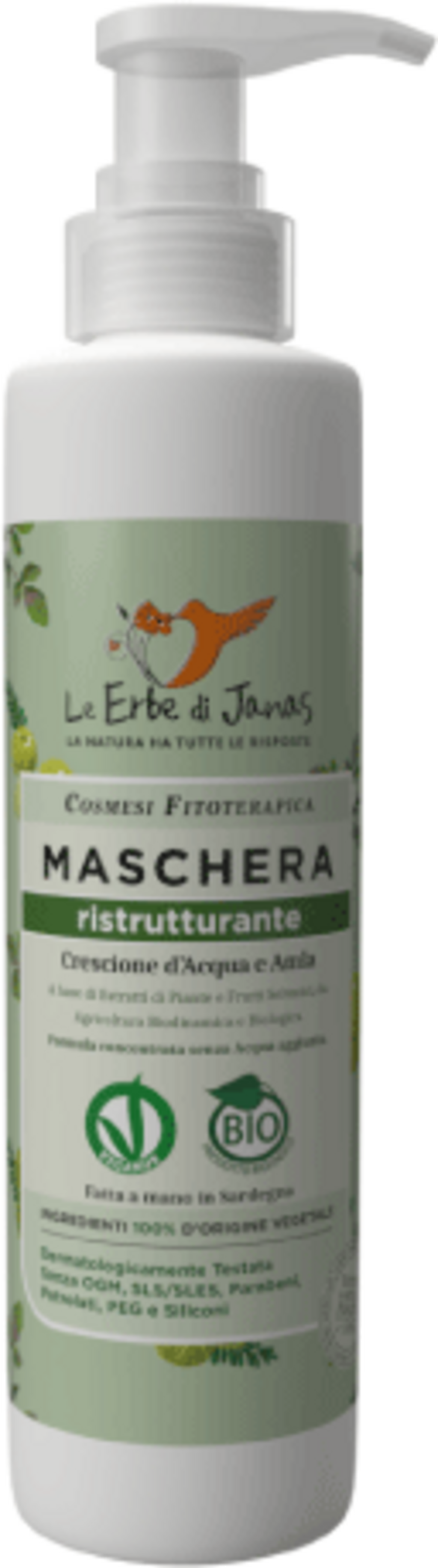 Maschera Capelli Ristrutturante Crescione & Amla - 150 ml