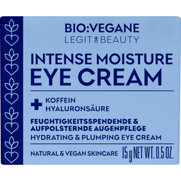 BIO:VÉGANE Legit Beauty Intense Moisture Eye Cream - 15 g