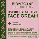 BIO:VÉGANE Legit Beauty Hydro Sensitive Face Cream - 49 g