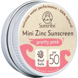 Suntribe Cink fényvédő krém SPF 50, mini - pretty pink