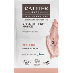 CATTIER Paris Vaaleanpunainen savinaamio - 2 x 6 ml