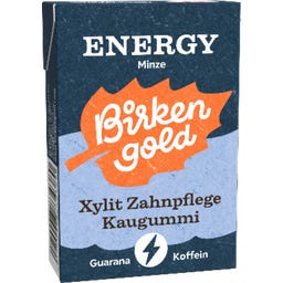 Birkengold Natur Kaugummi - Xylit Energy Minze